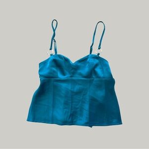 NWT Silence + Noise Frannie Ring Crop Top